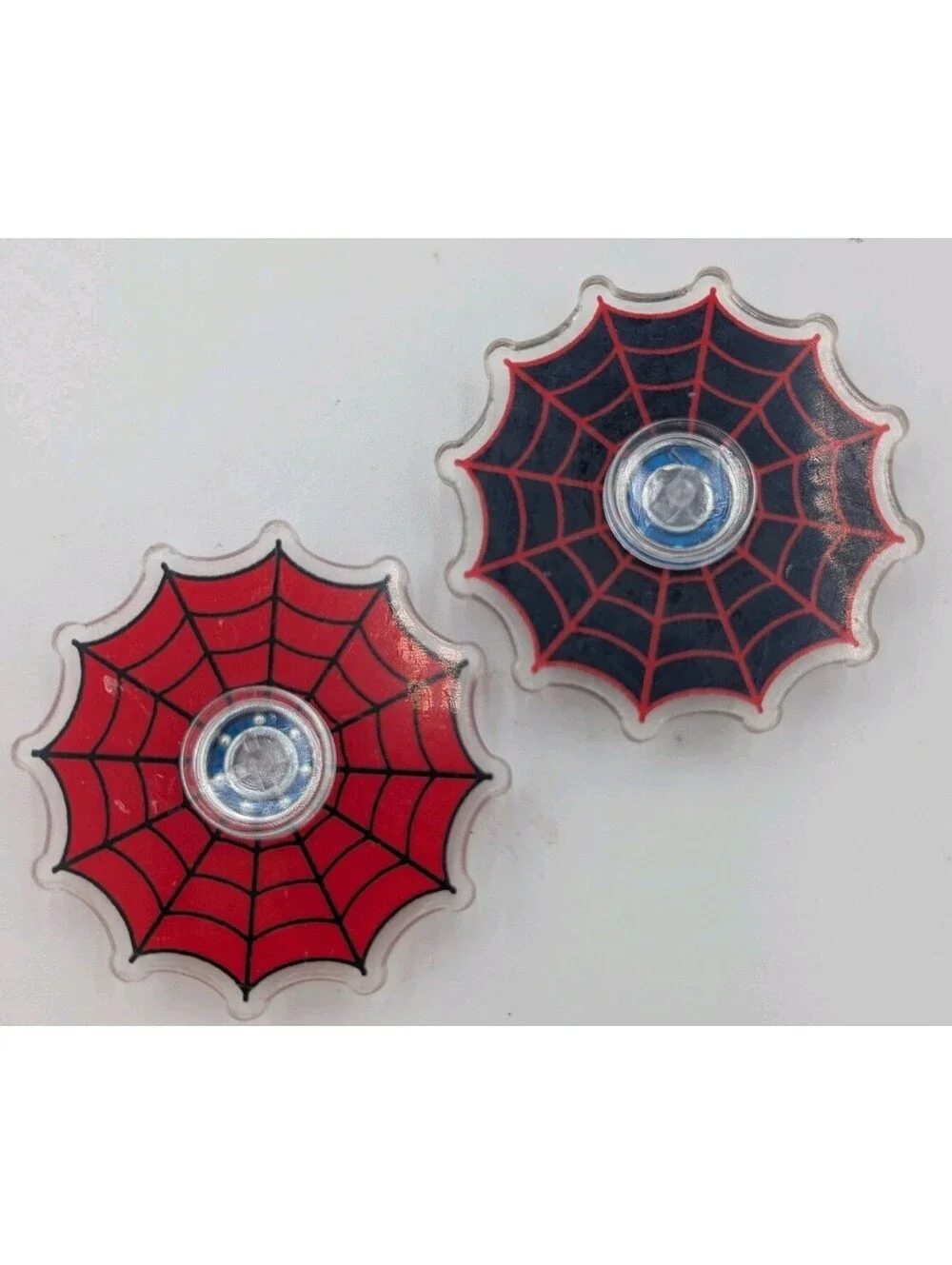 24 Spider Web Finger Spinners Halloween Party Favors Boys Birthday Goodie Bag...